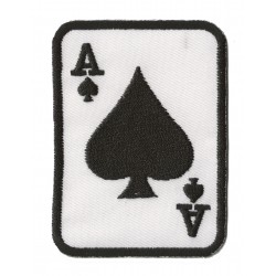 Iron-on Patch Ace of Spades