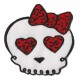 Iron-on Patch Lady Skull
