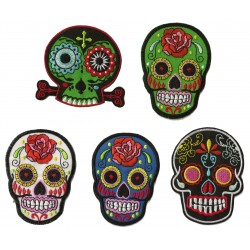 Iron-on Patch Mexican Skull