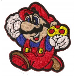 Parche termoadhesivo Mario Bross