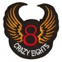 Iron-on Patch Crazy Eights