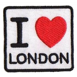 Iron-on Patch I love London