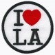 Patche écusson thermocollant LA Los Angeles