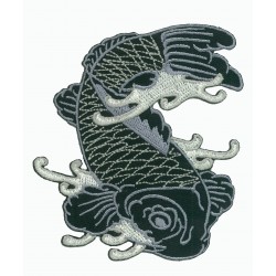 Iron-on Patch Koi carp