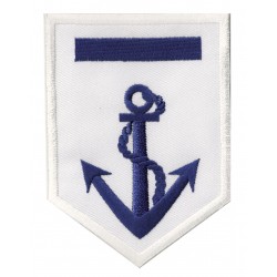 Parche termoadhesivo Emblema azul marino