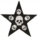 Parche termoadhesivo Death Punk Star