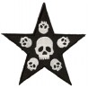 Patche écusson thermocollant Death Punk Star