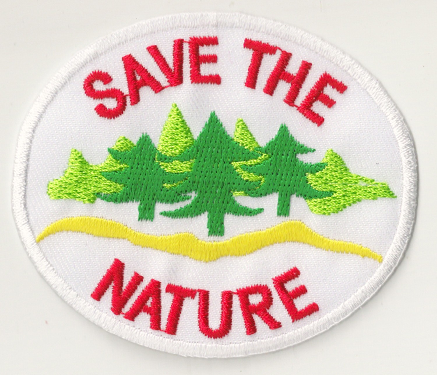 Bügelbild Aufnäher Save the Nature Natur 
