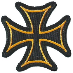 Iron-on Patch Maltese cross