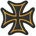 Patche écusson thermocollant Croix de Malte