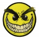 Aufnäher Patch Bügelbild emoticon wütend
