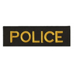 Iron-on Patch Police