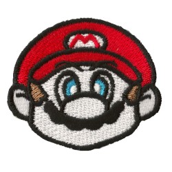 Aufnäher Patch Bügelbild Mario Bross