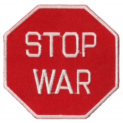 Iron-on Patch Stop War