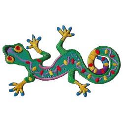 Iron-on Patch salamander Gecko Lizard