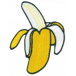 Parche termoadhesivo plátano