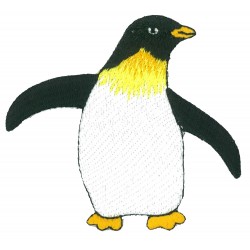 Patche écusson thermocollant Pingouin
