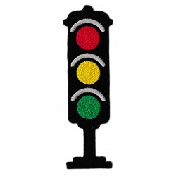 Iron-on Patch traffic light