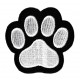 Iron-on Patch paw trace