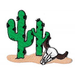 Aufnäher Patch Bügelbild Mexikanischer Kaktus