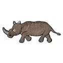 Toppa  termoadesiva rinoceronte