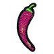 Toppa  termoadesiva paillettes pimento