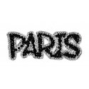 Iron-on Patch Strass Paris