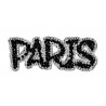 Patche écusson Strass Paris