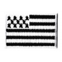 Iron-on Flag Small Patch Brittany