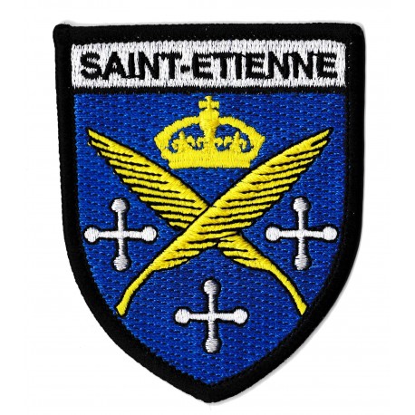 Patche écusson Saint-Etienne thermocollant 