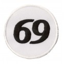 Iron-on Patch 69 sixty nine