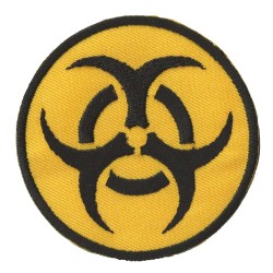 Aufnäher Patch Bügelbild Biohazard