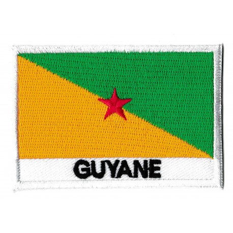 Patche drapeau Guyane Française