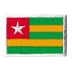 Iron-on Flag Small Patch Togo