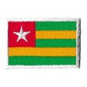 Parche bandera pequeño termoadhesivo Togo