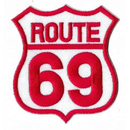 Aufnäher Patch Bügelbild Route 66