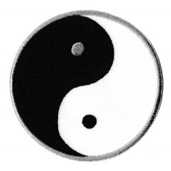 Toppa  termoadesiva yin yang