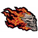 Patche dorsal Crâne en feu