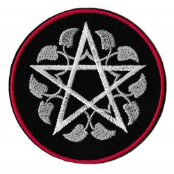Iron-on Patch witchcraft pentacle