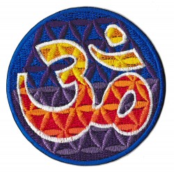 Iron-on Patch Om Aum Ohm