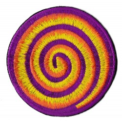 Iron-on Patch spiral