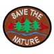 Patche écusson thermocollant Save the Nature