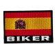 Patche écusson drapeau Biker espagne