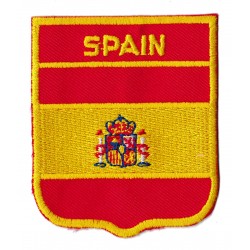Aufnäher Patch Flagge Bügelbild Spanien