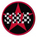 Iron-on Patch Ska red star