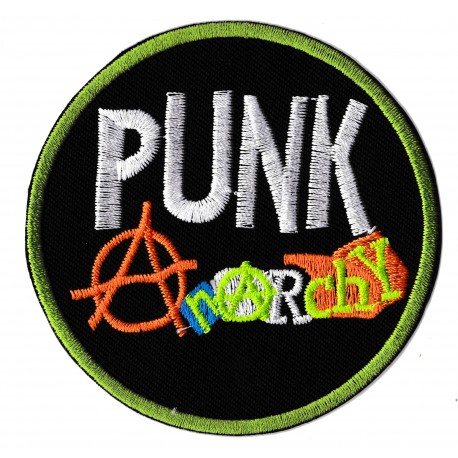 Patche écusson thermocollant Punk Anarchie