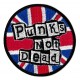 Iron-on Patch Punk Rock UK