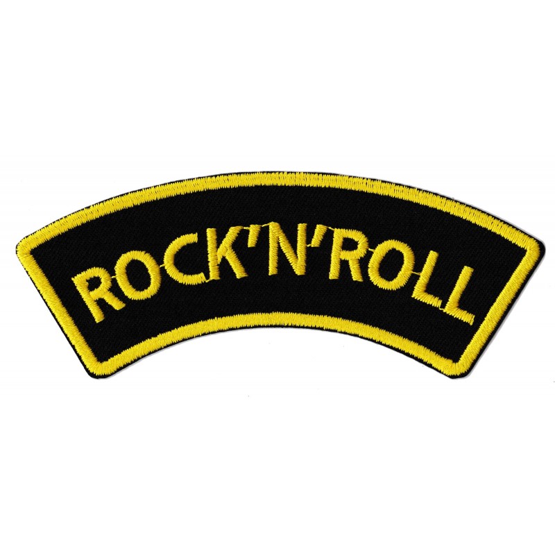 patche écusson thermocollant Rock 'n' Roll insigne