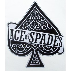 Patche dorsal thermocollant Ace of Spades