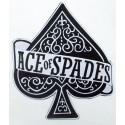 Parche trasero grande termoadhesivo Ace of Spades